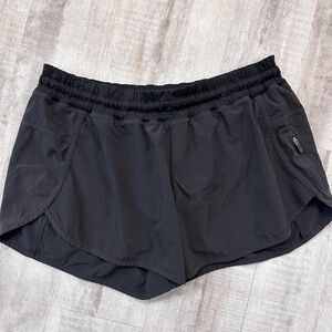 EUC Lululemon Track That Short 3”, black, size 10